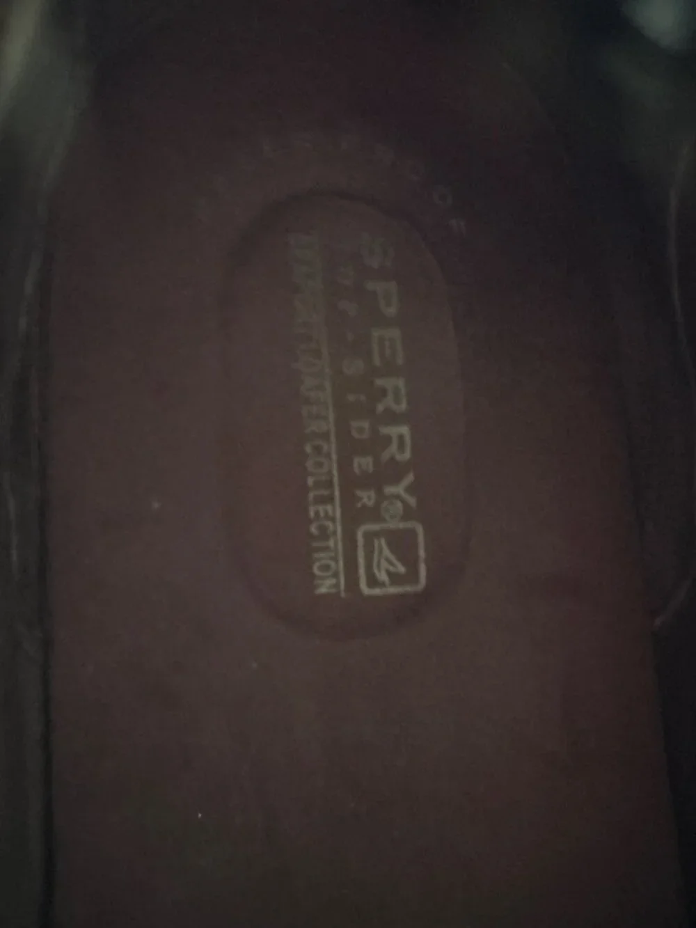 Sperry Mens Waterproof Brown Leather Penny Loafers 11M With Non-Slip Sole